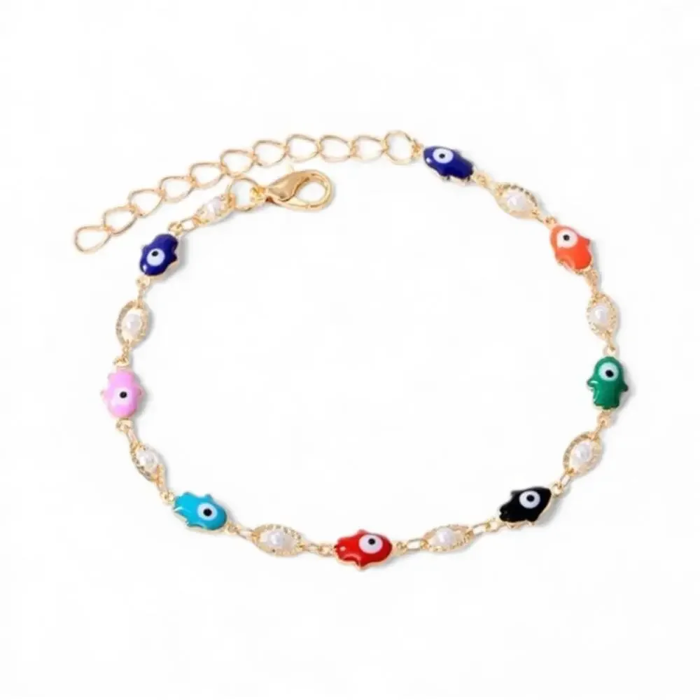 Colorful‎ Evil Eye Charm Bracelet